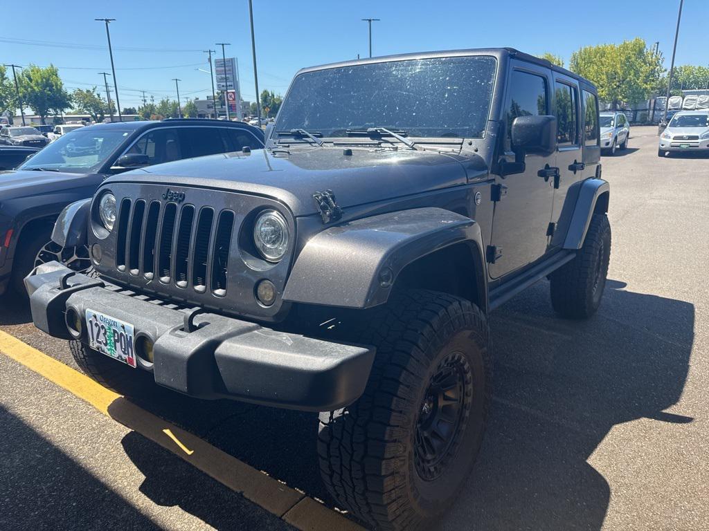used 2017 Jeep Wrangler Unlimited car, priced at $26,213