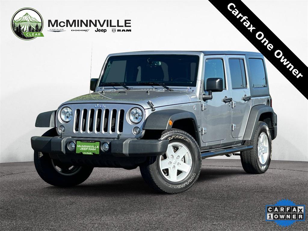 used 2017 Jeep Wrangler Unlimited car, priced at $24,311