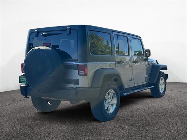 used 2017 Jeep Wrangler Unlimited car, priced at $26,732