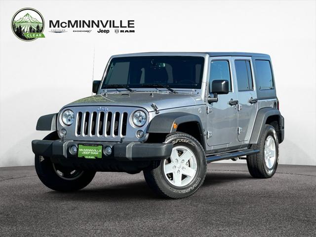 used 2017 Jeep Wrangler Unlimited car, priced at $26,902