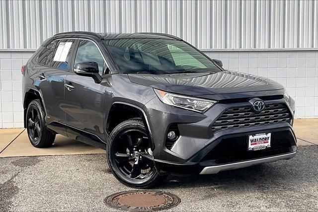 used 2019 Toyota RAV4 Hybrid car, priced at $27,500