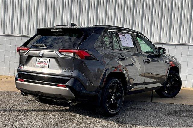 used 2019 Toyota RAV4 Hybrid car, priced at $27,500