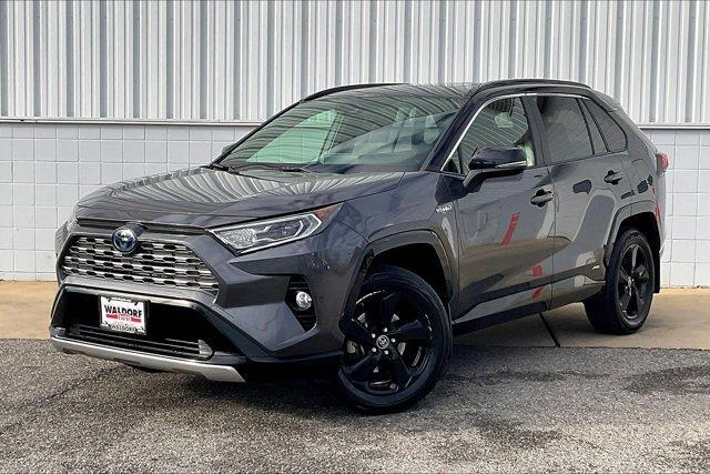 used 2019 Toyota RAV4 Hybrid car, priced at $27,500