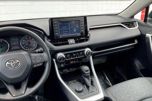 used 2021 Toyota RAV4 Hybrid car, priced at $28,695