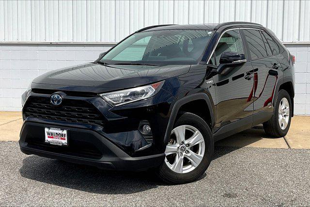 used 2021 Toyota RAV4 Hybrid car, priced at $28,695