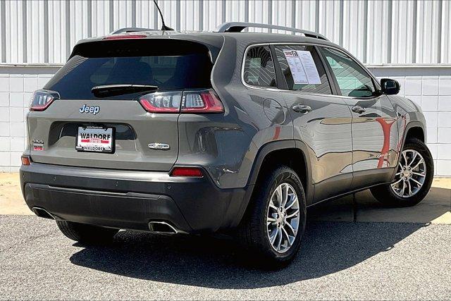 used 2021 Jeep Cherokee car, priced at $22,850