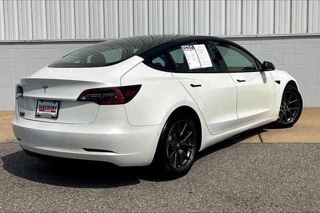 used 2021 Tesla Model 3 car, priced at $22,450