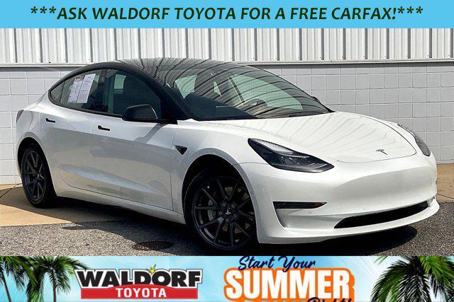 used 2021 Tesla Model 3 car, priced at $22,450