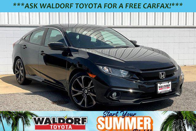 used 2020 Honda Civic car, priced at $19,950
