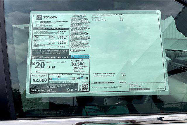new 2025 Toyota Tundra Hybrid car, priced at $75,360