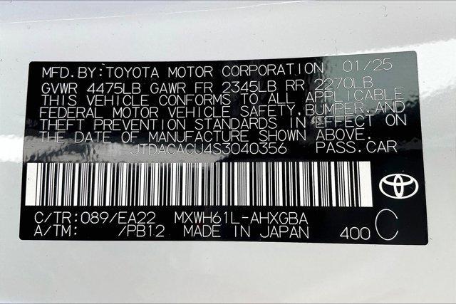 new 2025 Toyota Prius Plug-In Hybrid car, priced at $39,871