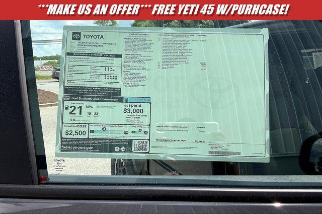 new 2025 Toyota Tacoma car, priced at $51,475