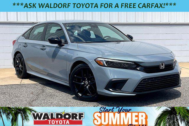 used 2022 Honda Civic car, priced at $22,950