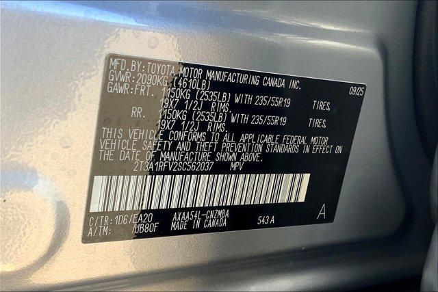 new 2025 Toyota RAV4 car, priced at $36,541