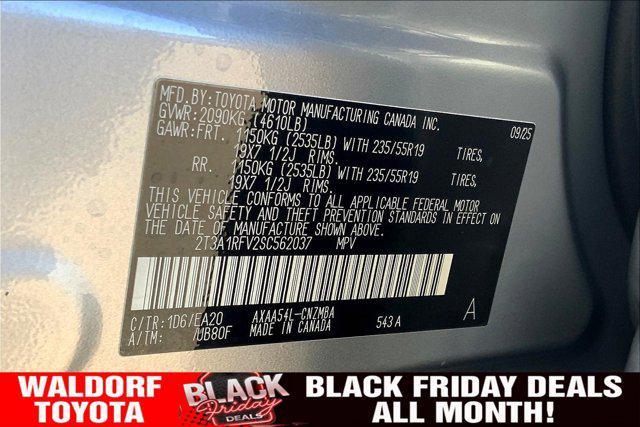 new 2025 Toyota RAV4 car, priced at $36,541