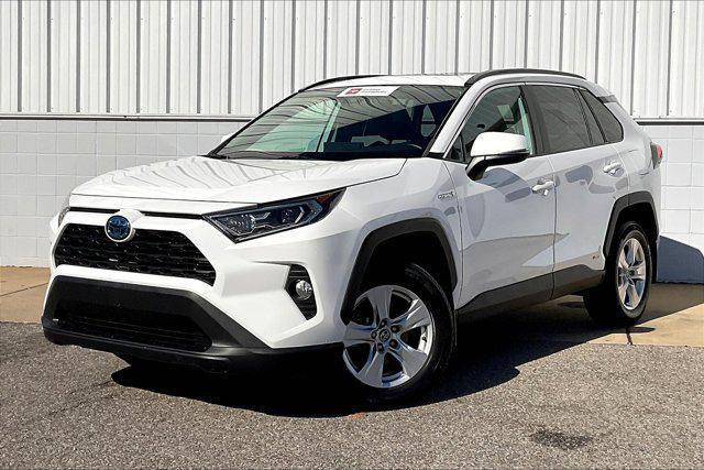 used 2021 Toyota RAV4 Hybrid car, priced at $27,450