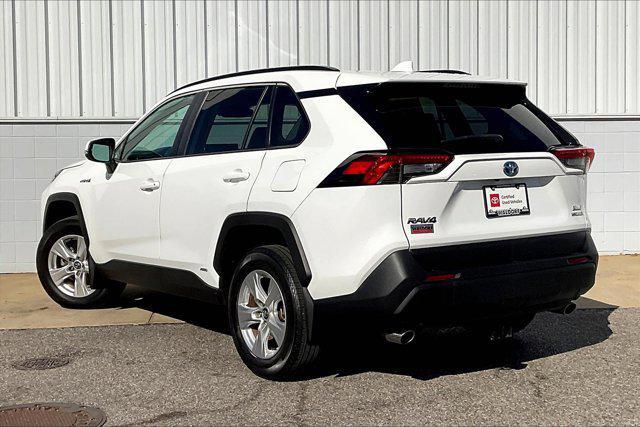 used 2021 Toyota RAV4 Hybrid car, priced at $27,450
