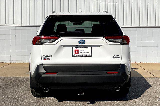 used 2021 Toyota RAV4 Hybrid car, priced at $27,450