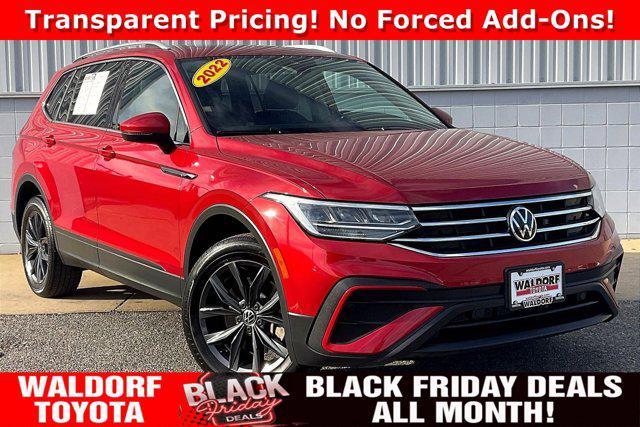 used 2022 Volkswagen Tiguan car, priced at $22,500