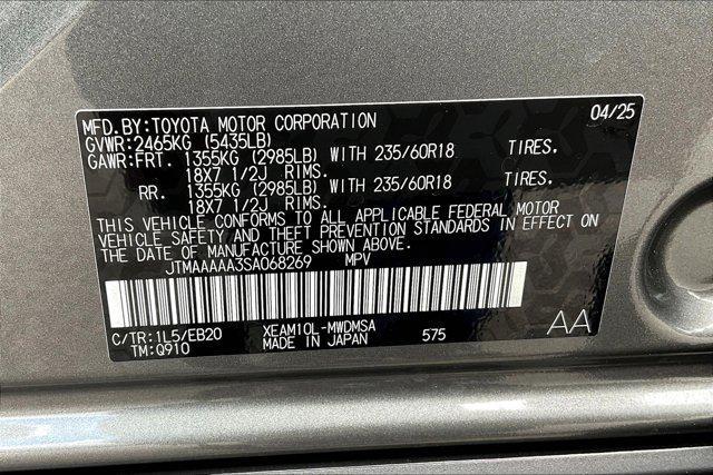 new 2025 Toyota bZ4X car, priced at $35,960
