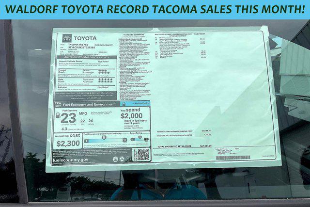 new 2025 Toyota Tacoma car, priced at $63,071