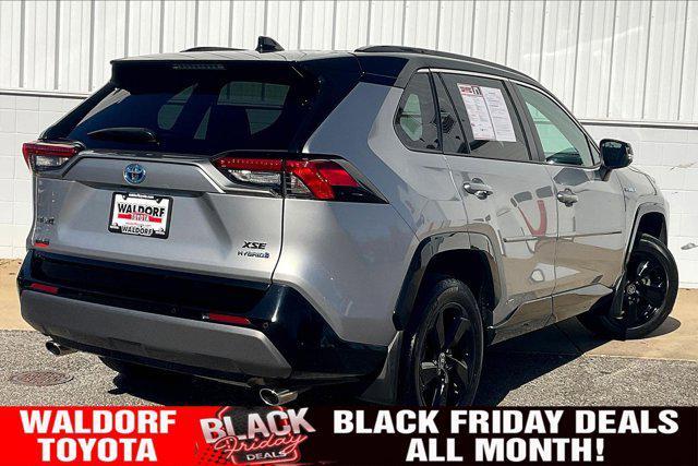 used 2021 Toyota RAV4 Hybrid car, priced at $31,500