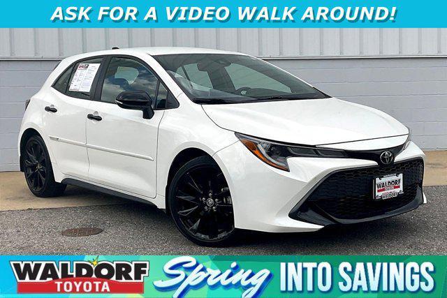 used 2022 Toyota Corolla Hatchback car, priced at $21,950