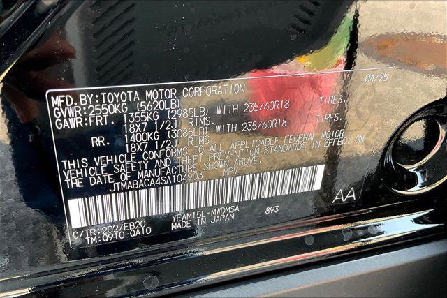 new 2025 Toyota bZ4X car, priced at $37,548