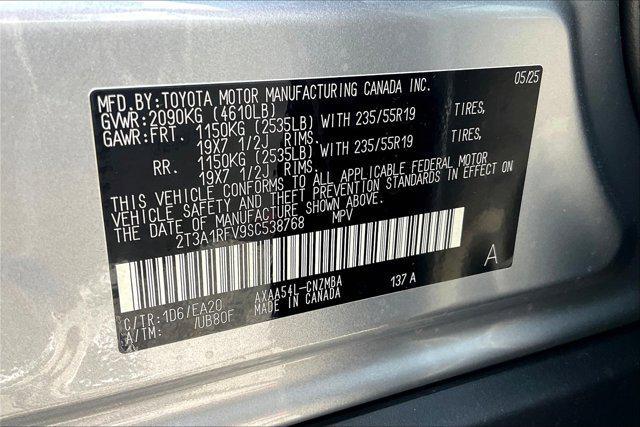 new 2025 Toyota RAV4 car, priced at $37,004