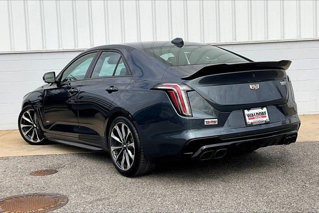 used 2022 Cadillac CT4-V car, priced at $56,250