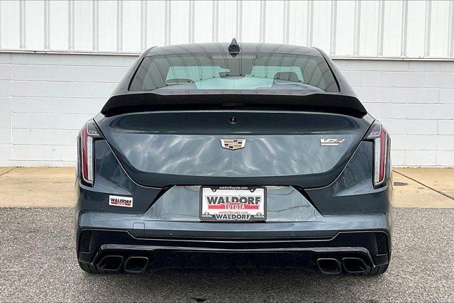 used 2022 Cadillac CT4-V car, priced at $56,250