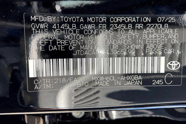 new 2026 Toyota Prius car, priced at $34,684