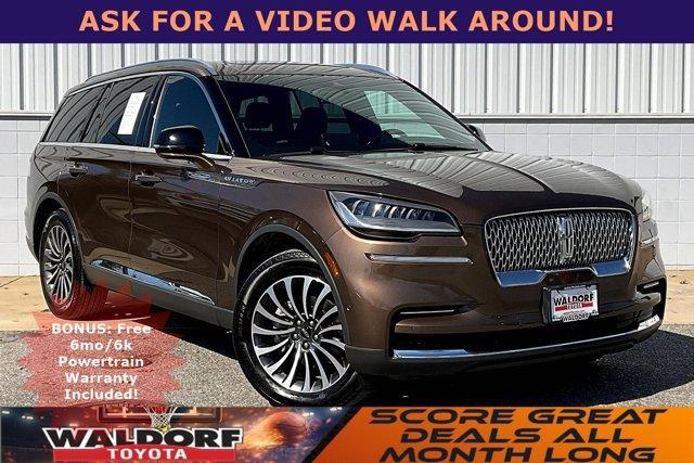 used 2022 Lincoln Aviator car, priced at $44,650