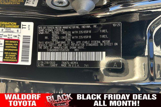 new 2026 Toyota Highlander car, priced at $46,653