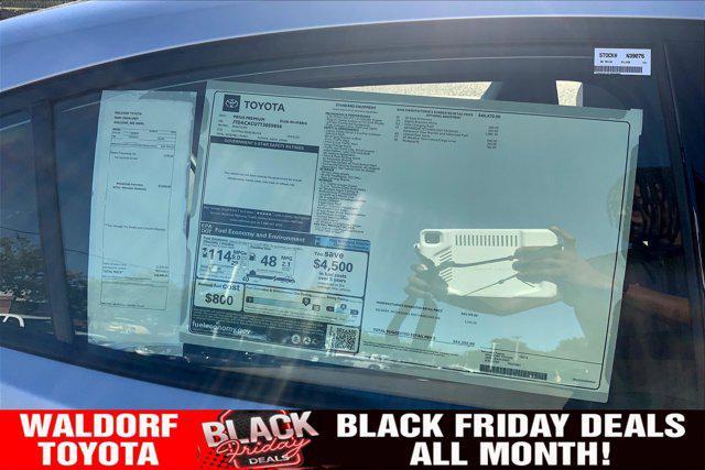 new 2026 Toyota Prius Plug-In Hybrid car, priced at $43,207