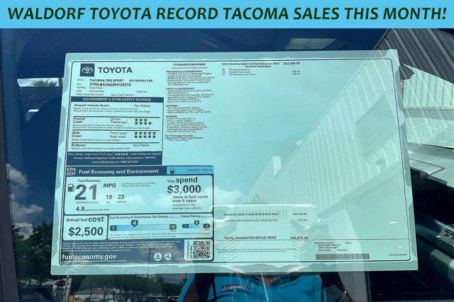 new 2025 Toyota Tacoma car, priced at $42,399