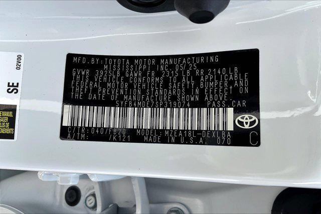 new 2025 Toyota Corolla car, priced at $23,250