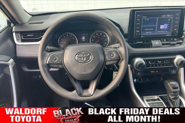 used 2021 Toyota RAV4 car, priced at $25,000