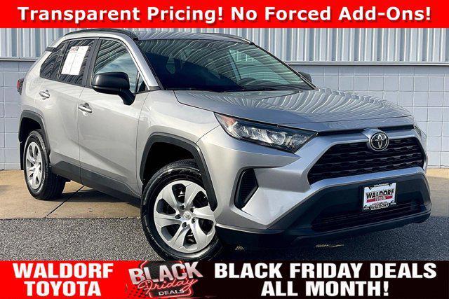 used 2021 Toyota RAV4 car, priced at $25,000