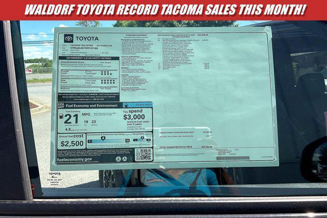 new 2025 Toyota Tacoma car, priced at $51,475