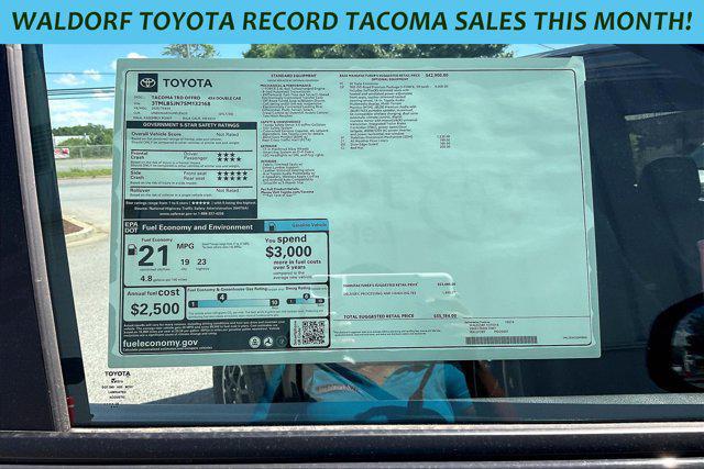new 2025 Toyota Tacoma car, priced at $51,475