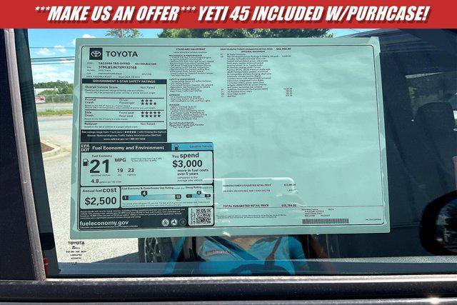 new 2025 Toyota Tacoma car, priced at $51,475