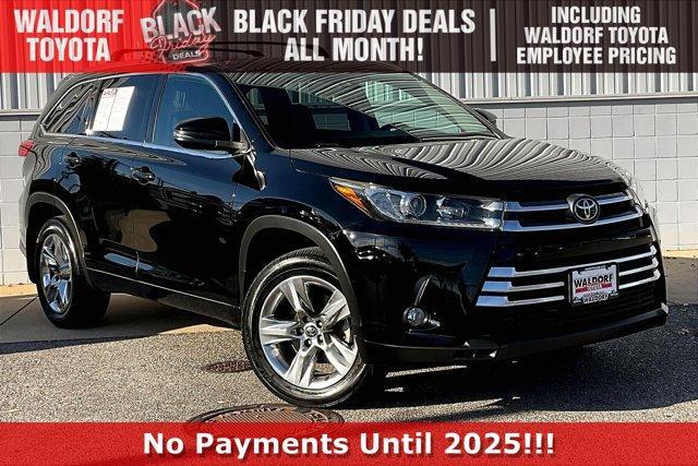 used 2018 Toyota Highlander car, priced at $25,500