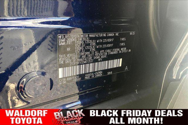 new 2025 Toyota RAV4 car, priced at $33,557