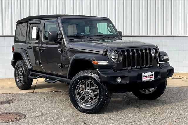 used 2024 Jeep Wrangler car, priced at $34,250