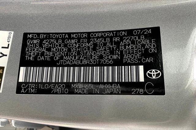 new 2024 Toyota Prius car, priced at $39,514