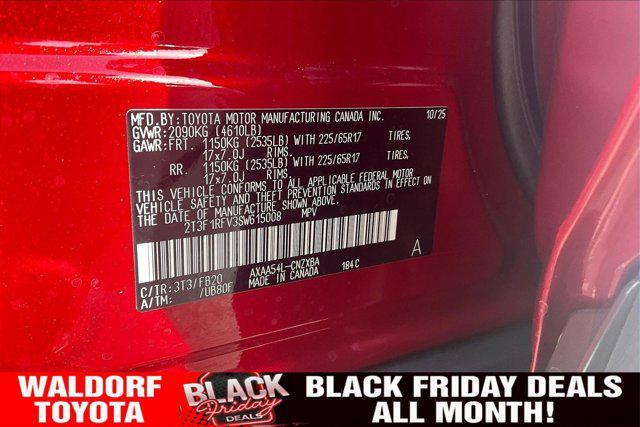 new 2025 Toyota RAV4 car, priced at $31,414