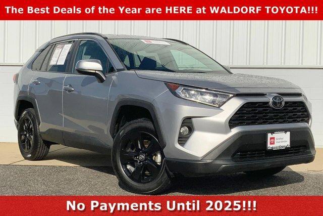 used 2021 Toyota RAV4 car, priced at $22,000