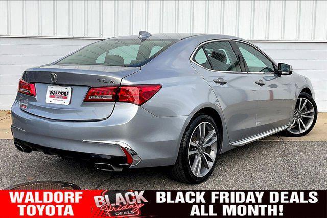 used 2019 Acura TLX car, priced at $22,500