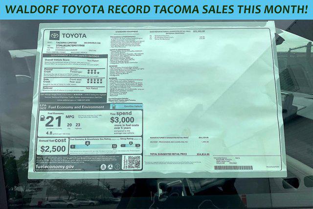 new 2025 Toyota Tacoma car, priced at $51,637